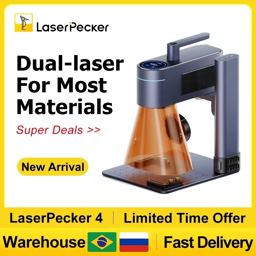 Industrial Laser Technology - LASERPECKER 4 LP4 Lazer Kazıma Makinesi