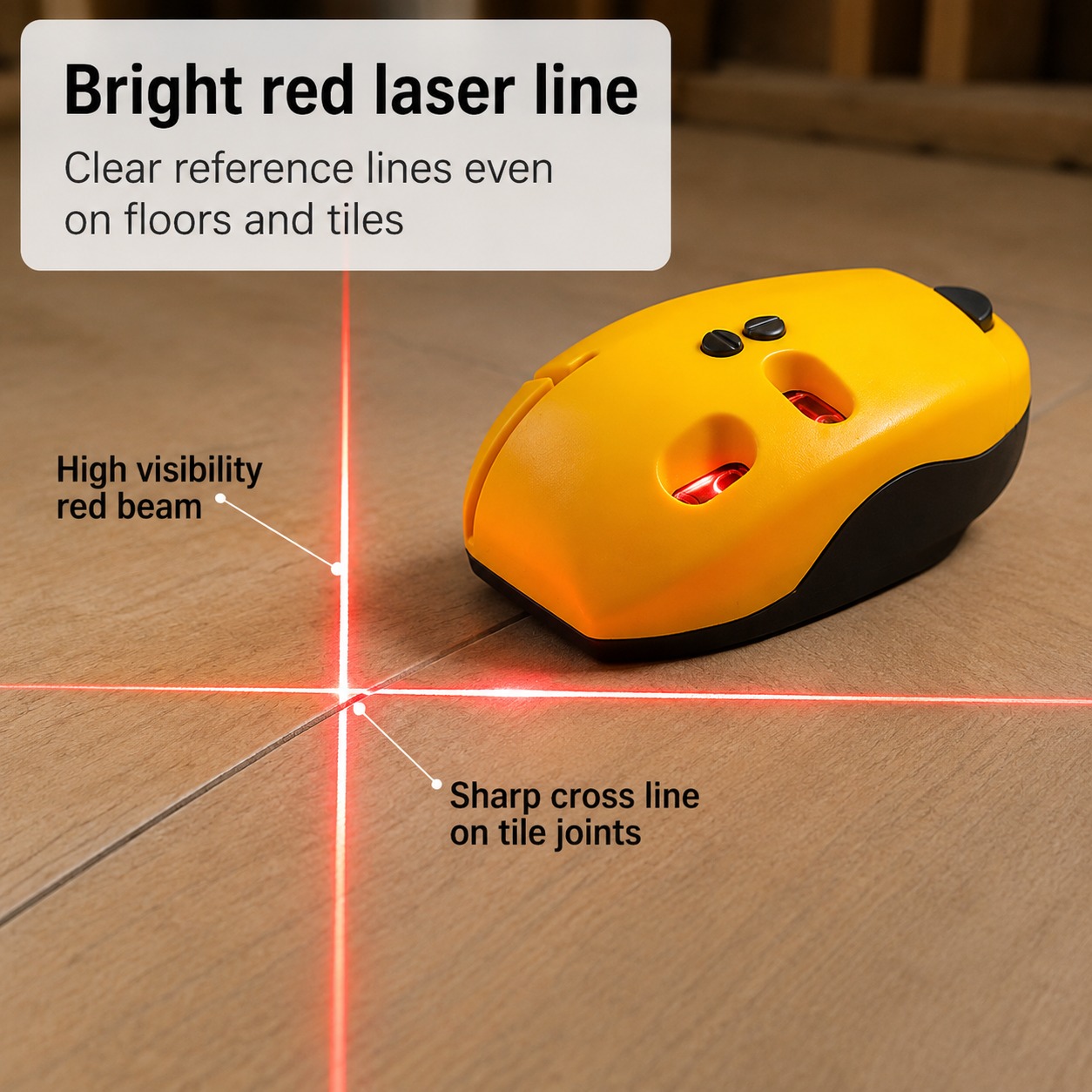 Industrial Laser Alignment Tool - Yüksek Hassasiyetli 90 Derece Lazer Çizgi