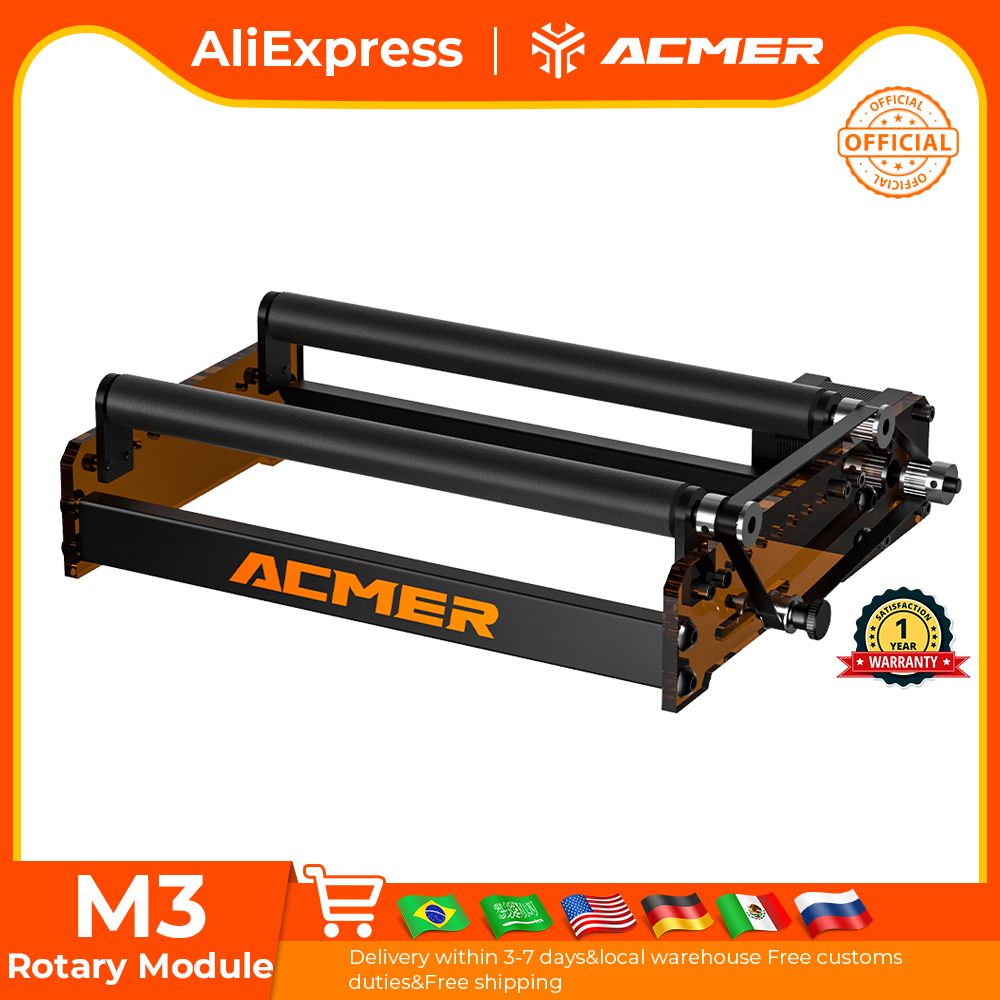 Industrial Laser Technology - ACMER M3 Lazer Döner Silindir 360°