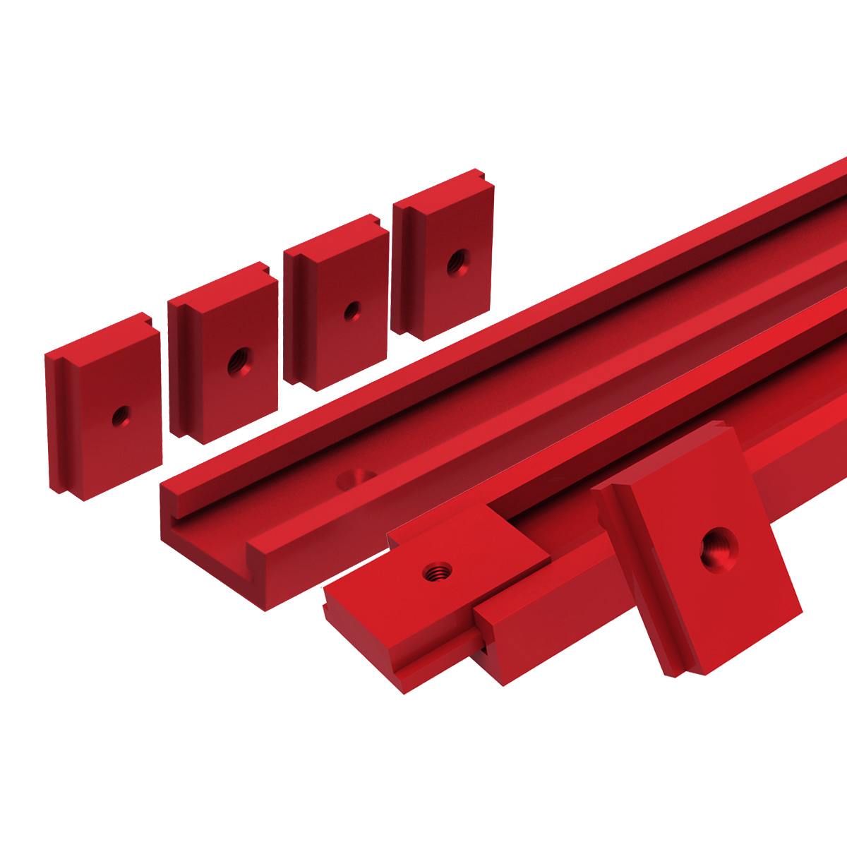 Aluminum T-Slot Profile - T30 parça 50cm alüminyum t-kaymak T