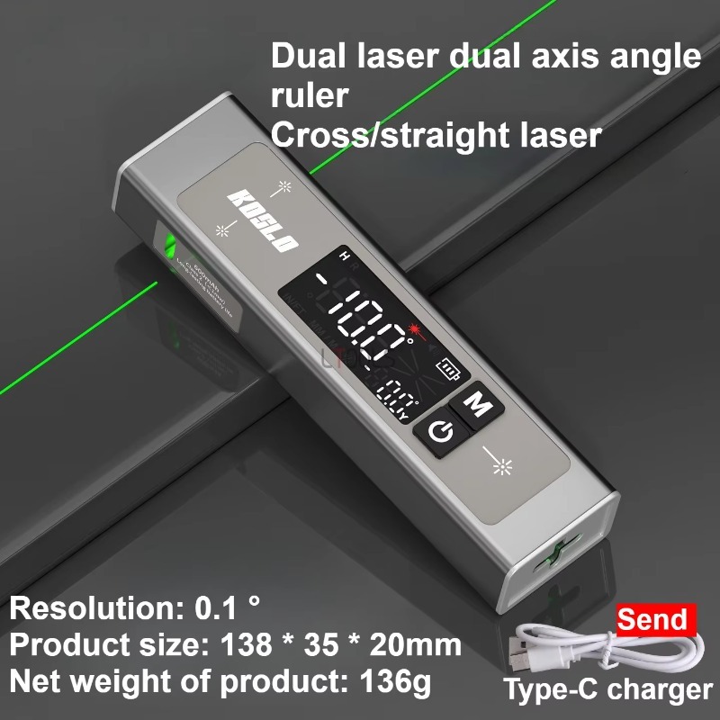 Çift Lazerli Dijital İnklinome - Industrial Laser Alignment Tool incelemesi ve fiyatı