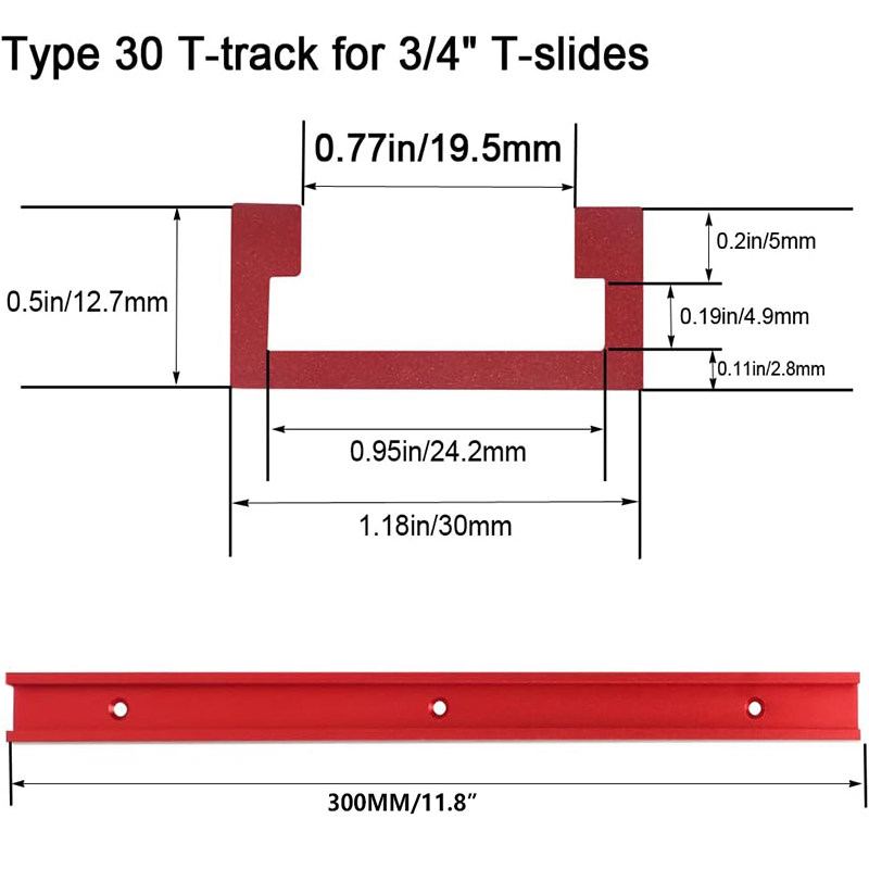 2 adet Tip 30 Ağaç İşleme T-yu - Aluminum T-Slot Profile incelemesi ve fiyatı