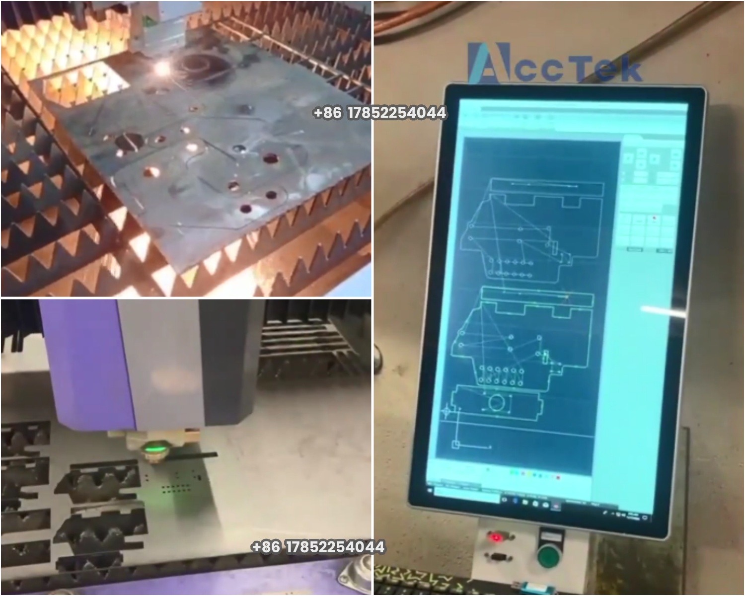 AKJ1530F 2040 2060 2560 1000w  - Industrial Laser Cutting Machine Price incelemesi ve fiyatı