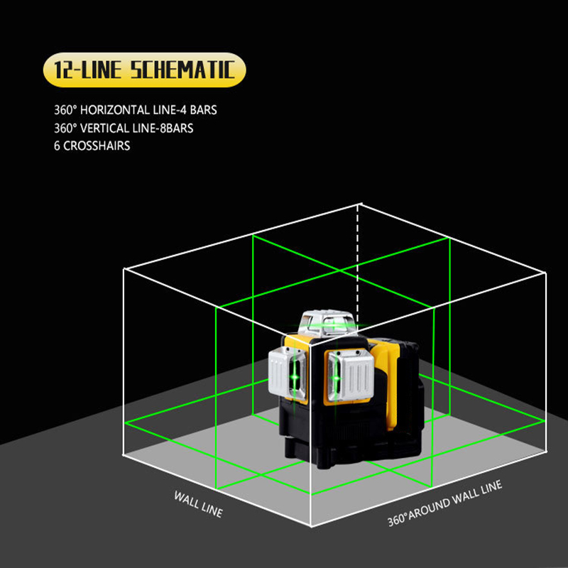 DEWALT DW089LG için 12 Çizgili - Industrial Laser Alignment Tool incelemesi ve fiyatı