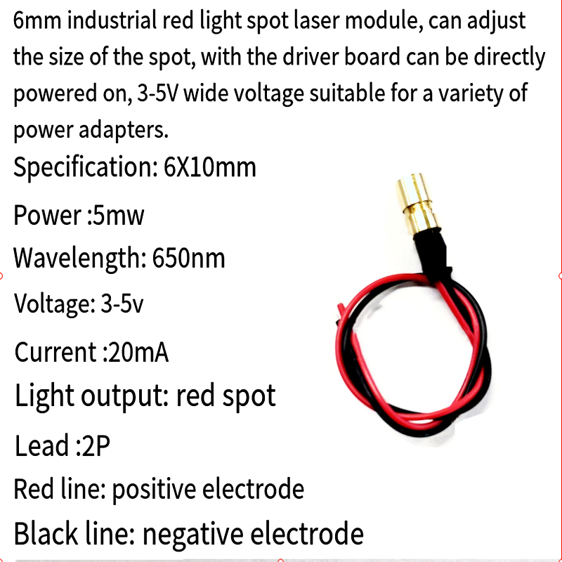 6mm endüstriyel lazer modülü K - Industrial Laser Head incelemesi ve fiyatı