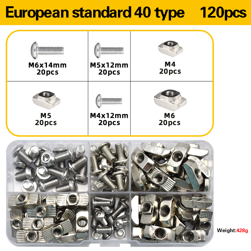 M3 M4 M5 M6 2020 3030 4040 Ser - Aluminum T-Slot Profile incelemesi ve fiyatı