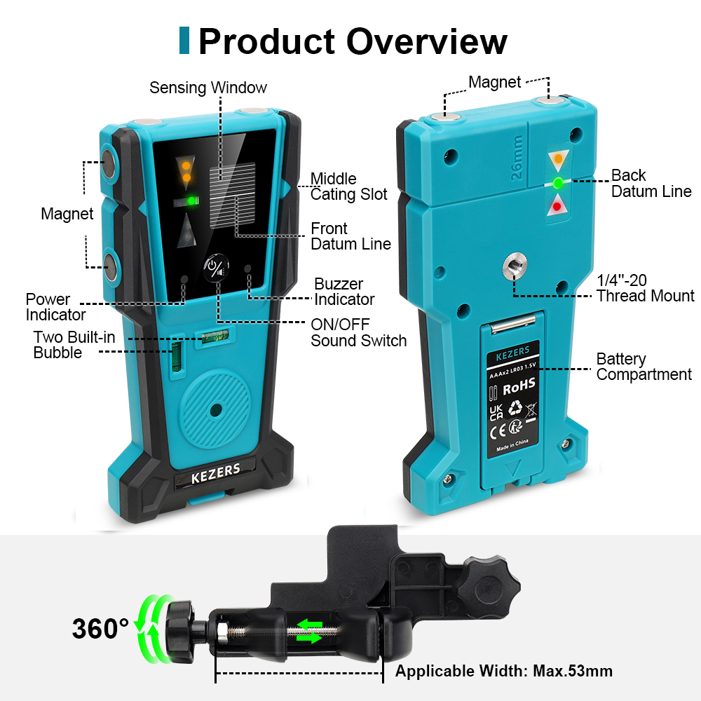 KEZERS Kırmızı Yeşil Lazer Sev - Industrial Laser Alignment Tool incelemesi ve fiyatı