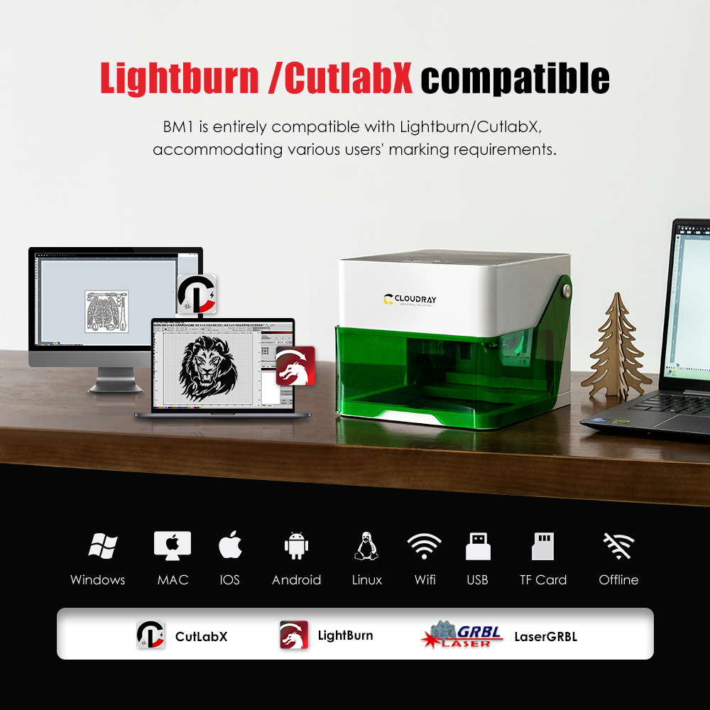 Cloudray 5000 mw CNC Mini Laze - Industrial Laser Technology incelemesi ve fiyatı