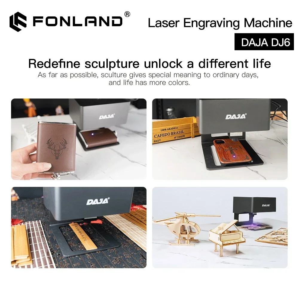 DAJA lazer gravür CNC DIY DJ6  - Industrial Laser Technology incelemesi ve fiyatı