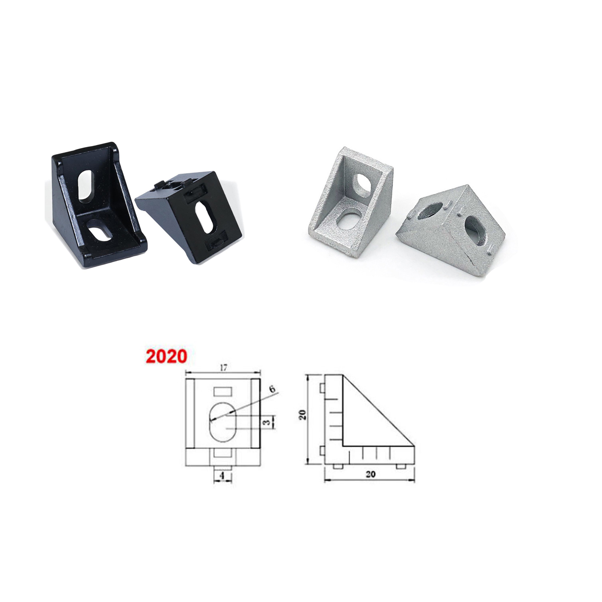 100 adet 2020 Alüminyum Profil - Aluminum T-Slot Profile incelemesi ve fiyatı