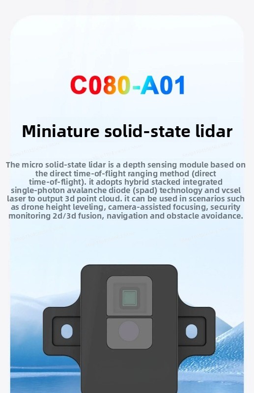 C080-A01 Katı Hal LiDAR Minyat - Industrial Laser Scanner incelemesi ve fiyatı