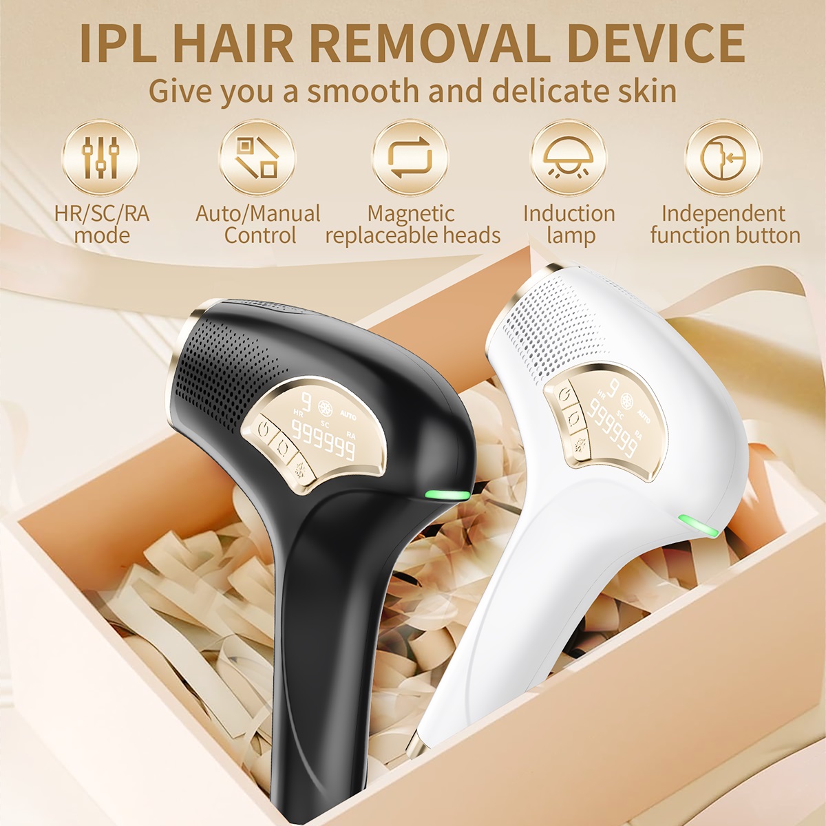 Kadınlar için 3 in 1 Soğutma L - Industrial Laser Hair Removal Machine incelemesi ve fiyatı